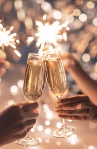 Toasting to New Year's Resolutions for Singles